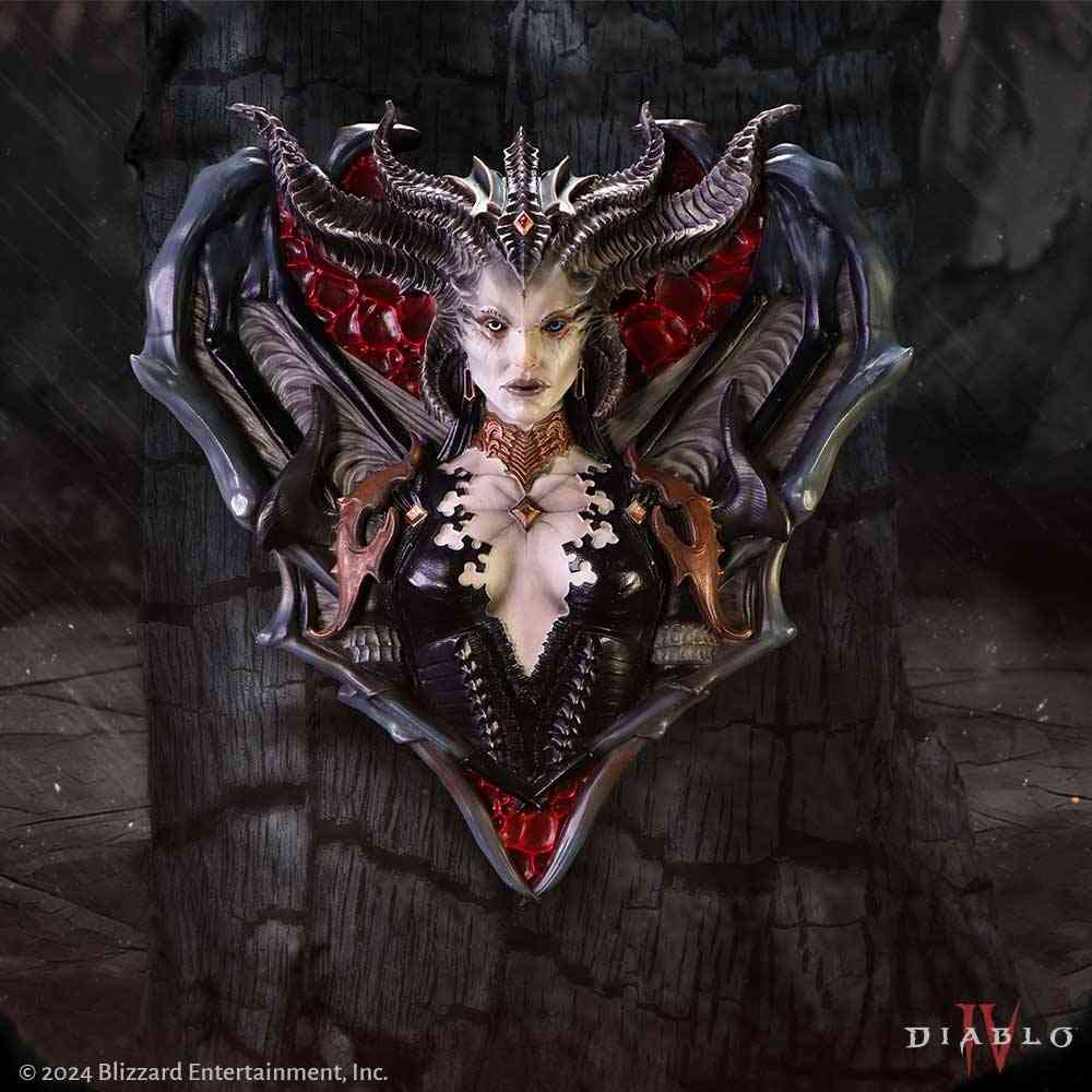 Nemesis Now Diablo - Lilith 30cm Wanddekoration - Mehrfarben